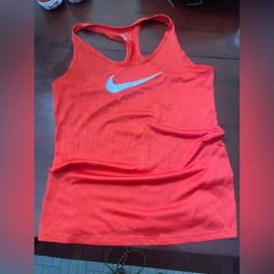 Nike red tank top women’s small